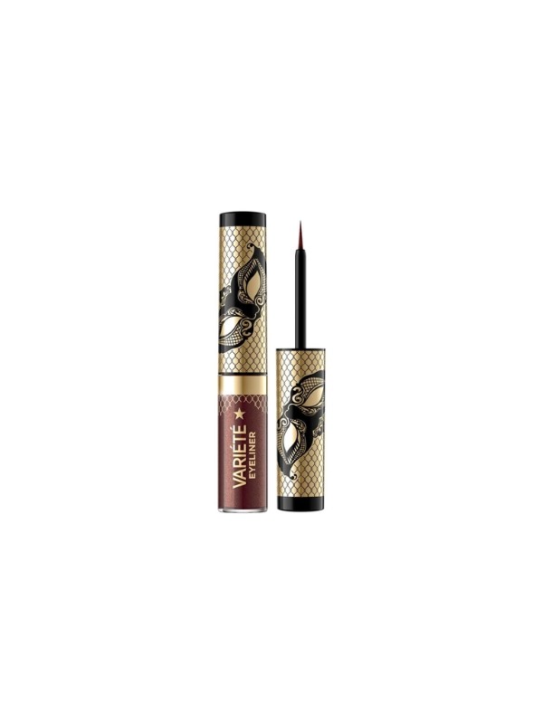 Eveline Variete Wasserfester Eyeliner Shiny Brown /02/ 4 ml