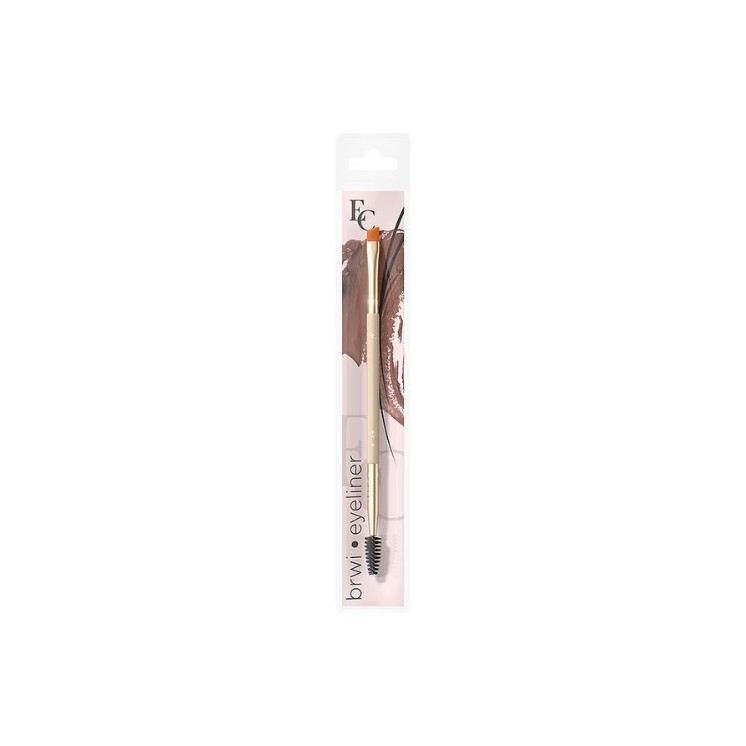 Eveline Double-sided eyebrow and eyeliner brush /E05/ 1 piece