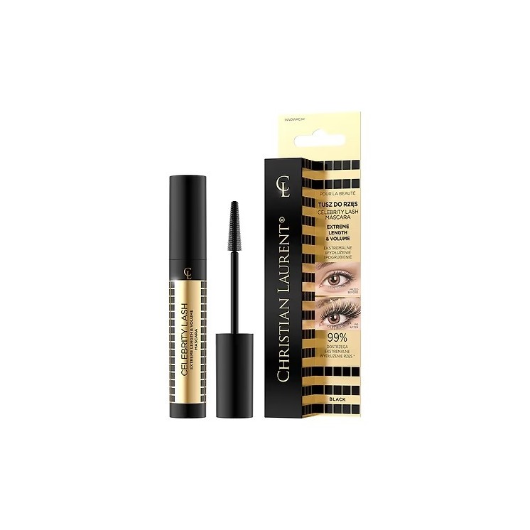 Eveline Christian Laurent Celebrity Lash Extreme Lengthening and Thickening Mascara 7 ml