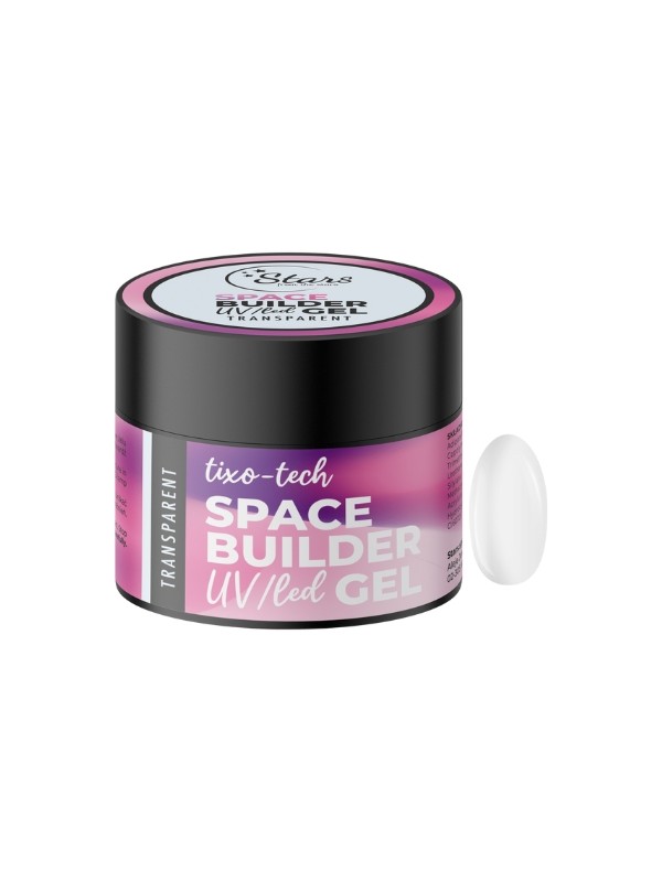 Stars from the Stars Space Bulider Gel UV/ LED Nagelaufbau Transparent 45 g