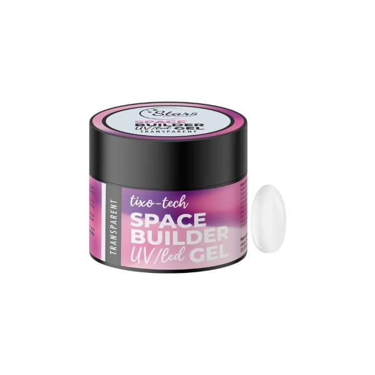 Stars from the Stars Space Bulider Gel UV/ LED nail builder Transparent 45 g