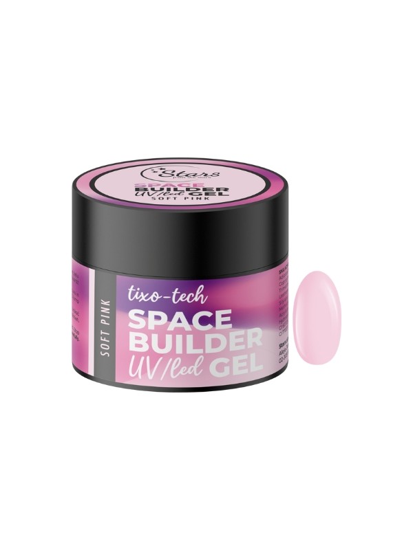 Stars from the Stars Space Bulider Gel UV/ LED nail builder gel Soft Pink 45 g