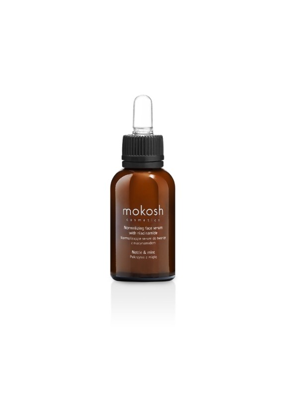 Mokosh Normalizing Face Serum with Nicinamide Nettle and Mint 30 ml