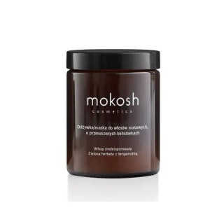 Mokosh Conditioner/Mask for medium porosity, matte hair with dry ends Green Tea with Bergamot 180 ml