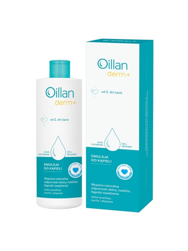 Oillan Derm+ Bademulsie vanaf de 1e levensdag 400 ml