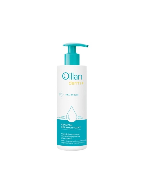 Oillan Derm+ Keratolytische Shampoo vanaf de 1e levensdag 180 ml