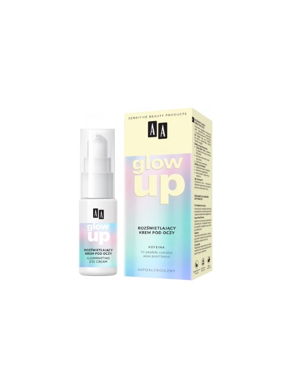 AA Glow Up Illuminating Oogcrème met Cafeïne 15 ml