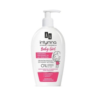 AA Intimate Baby Girl delicate emulsie voor intieme hygiëne vanaf 1 jaar 300 ml