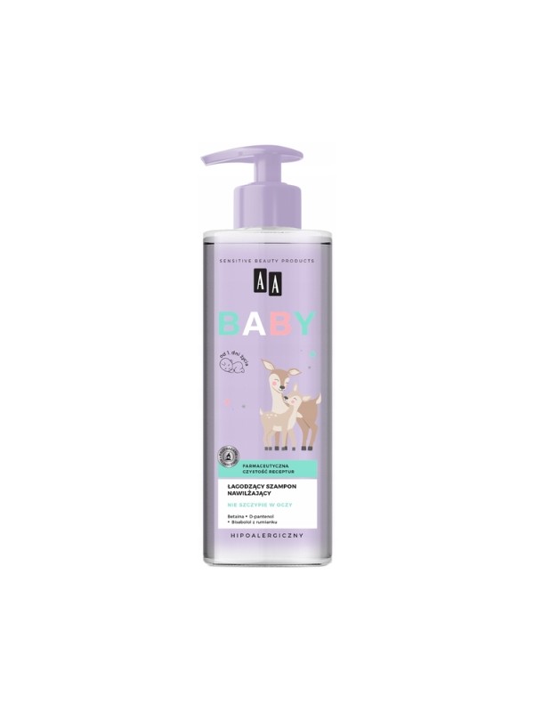 AA Baby Soothing Shampoo voor hoofdhuid en haar Hydraterend 250 ml