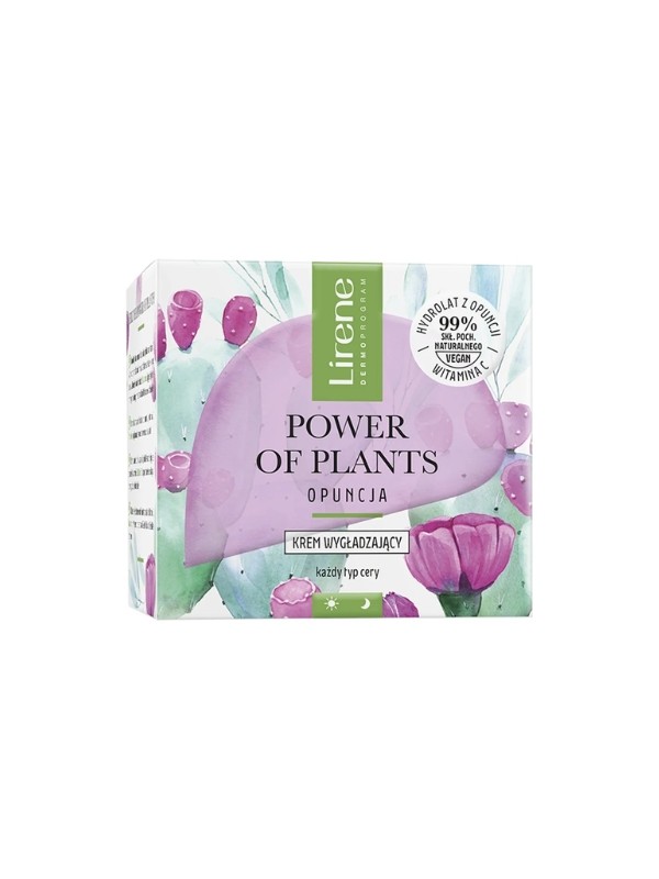 Lirene Power of Plants Glättende Gesichtscreme Kaktusfeige 50 ml