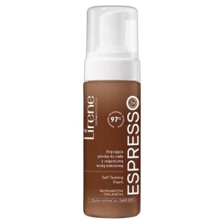 Lirene Self Tanning Foam bronzing lichaamsschuim met biologisch kokoswater Espresso 150 ml