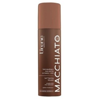 Lirene Zelfbruinende Mousse zelfbruinende Mousse-schuim voor gezicht en lichaam Macchiato 150 ml