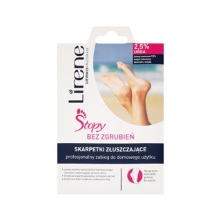 Lirene Exfoliating Socks Professional treatment for home use, 1 pair