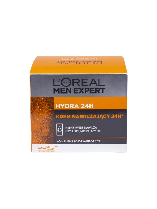 L'oreal Men Expert Hydra 24H intensiv feuchtigkeitsspendende Gesichtscreme 50 ml