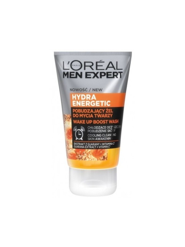 L'oreal Men Expert Hydra Energetic stimulierendes Gesichtswaschgel 100 ml