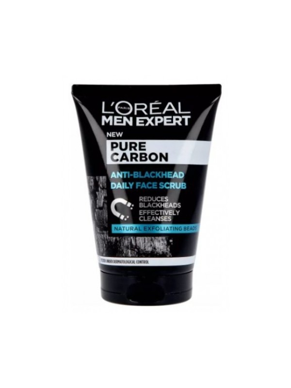 L'oreal Men Expert Pure Power Houtskool Peeling tegen mee-eters 100 ml