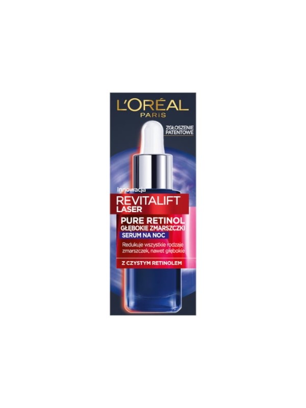 L'oreal Revitalift Laser Pure Retinol Serum gezichtsserum voor de nacht 30 ml