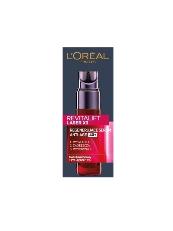 L'oreal Revitalift Laser X3 regenerating Anti-Age face Serum 30 ml