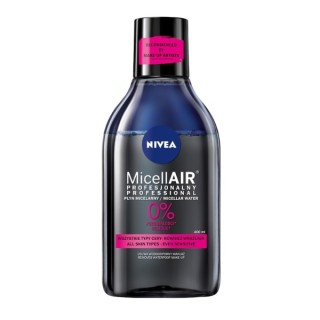 Nivea MicellAir Skin Breathe professionelles Mizellenfluid – wasserfestes Make-up 400 ml