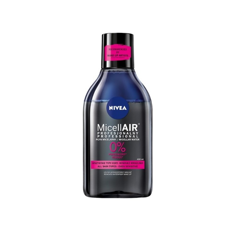 Nivea MicellAir Skin Breathe professionelles Mizellenfluid – wasserfestes Make-up 400 ml