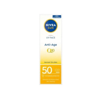 Nivea Sun UV Face Anti-Age Q10 Sunscreen Anti-wrinkle Face Cream SPF50 50 ml