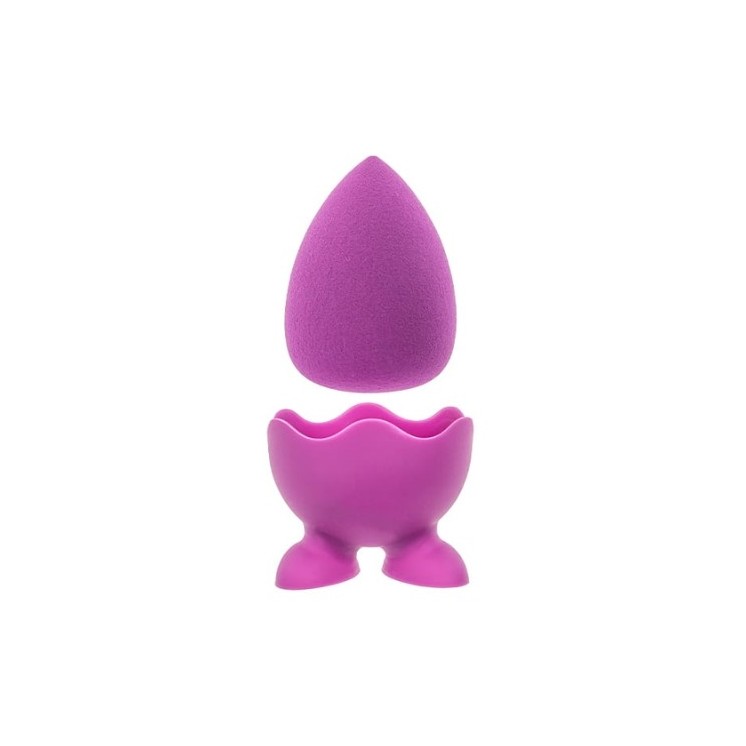 KillyS Tamagotchi Girl Makeup sponge with stand Violet 1 piece