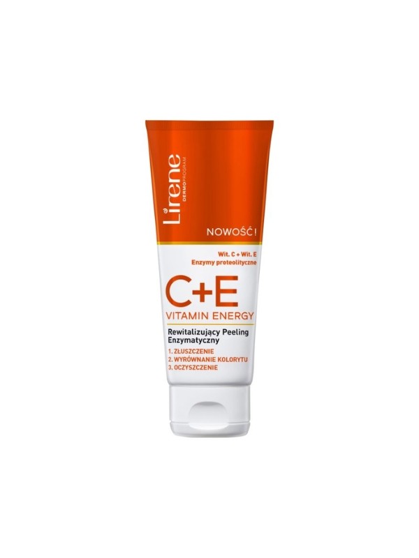 Lirene C+E Vitamin Energy revitalisierendes enzymatisches Peeling 75 ml