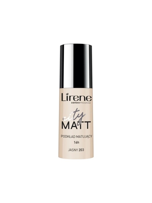 Lirene City Matt Mattifying and Smoothing Facial Fluid /203/ Light 30 ml