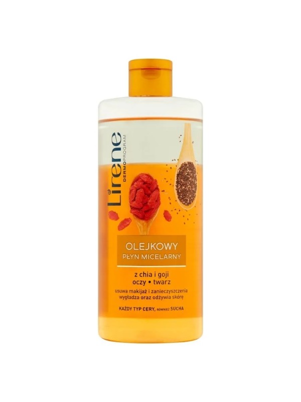 Lirene Dermo oily micellar fluid for all skin types Chia and Goji 400 ml