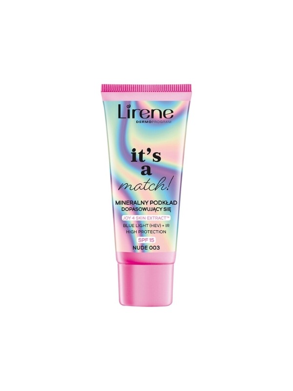 Lirene It's a Match mineral face foundation SPF15 /003/ Nude 30 ml