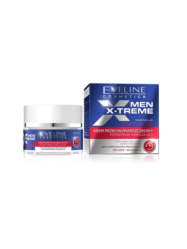 Eveline Men X-Treme anti-rimpel Intensief hydraterende gezichtscrème 50 ml