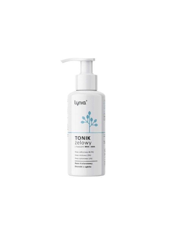 Lynia Gel Tonic mit AHA und BHA -Säuren 100 ml