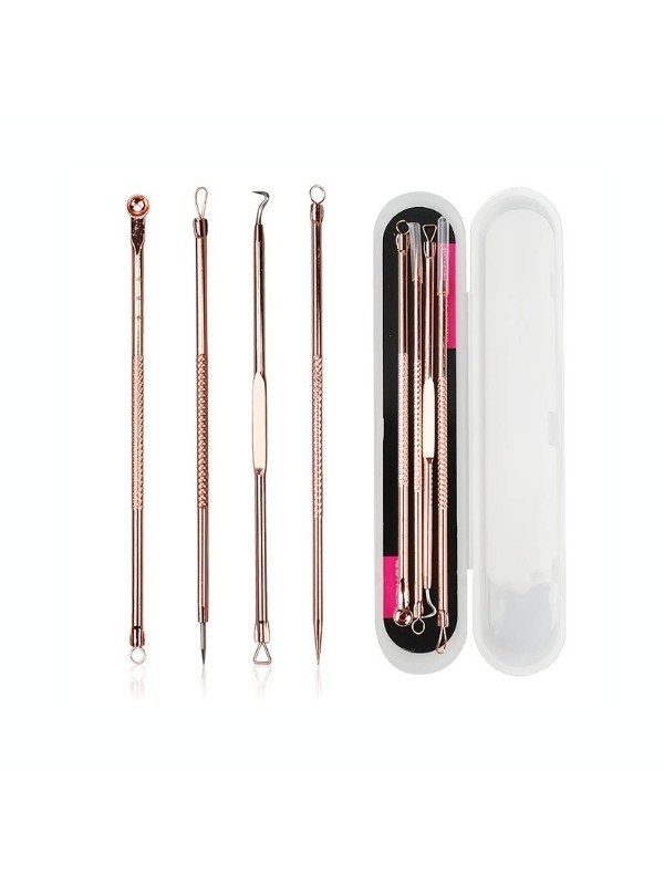 Blackhead removal set 4-piece Golden Rose 1 piece