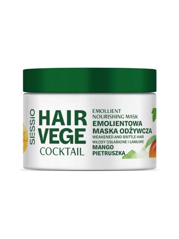 Sessio Hair Vege Cocktail verzachtend voedend haarmasker Mango en Peterselie 250 g