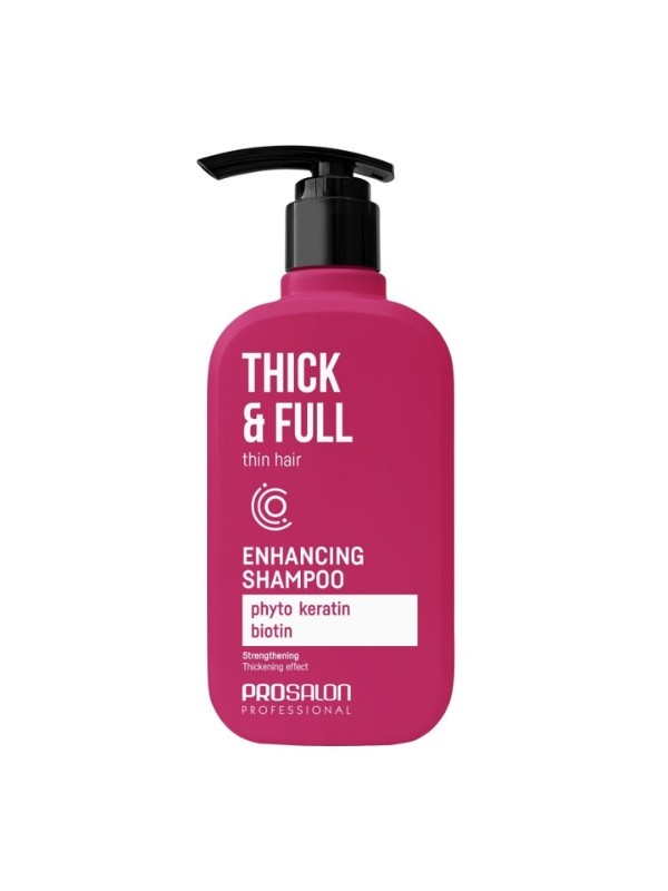 Prosalon Professional Thick&Full strengthening hair shampoo 375 ml