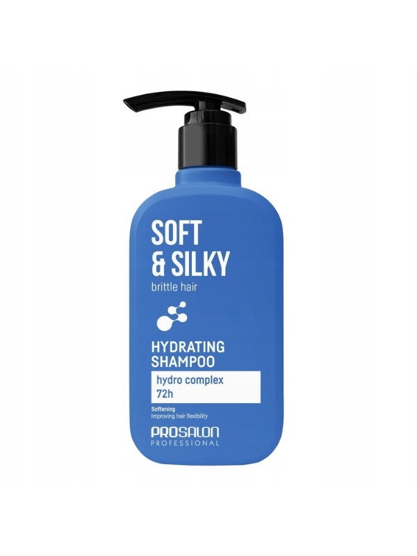 Prosalon Professional Soft & Silky feuchtigkeitsspendendes Haarshampoo 375 ml