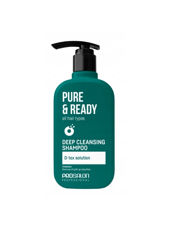 Prosalon Professional Pure&Ready Tiefenreinigendes Haarshampoo 375 ml