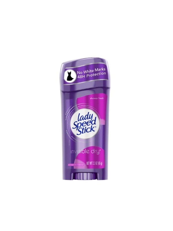 Lady Speed Stick Invisible Dry Antitranspirant Stick Shower Fresh 65 g