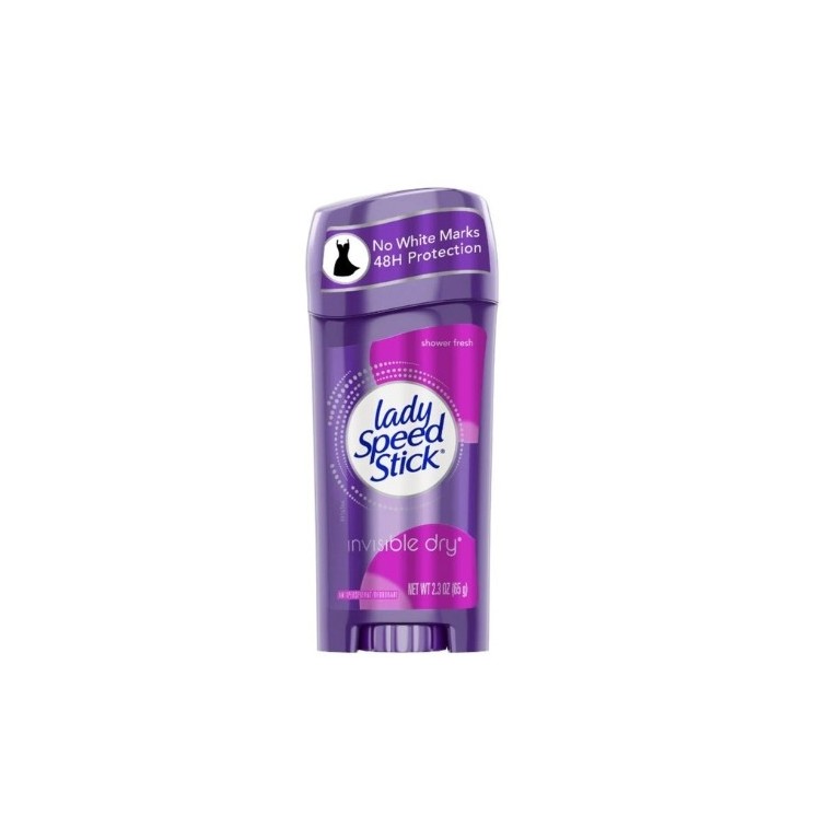 Lady Speed Stick Invisible Dry Antitranspirant Stick Shower Fresh 65 g