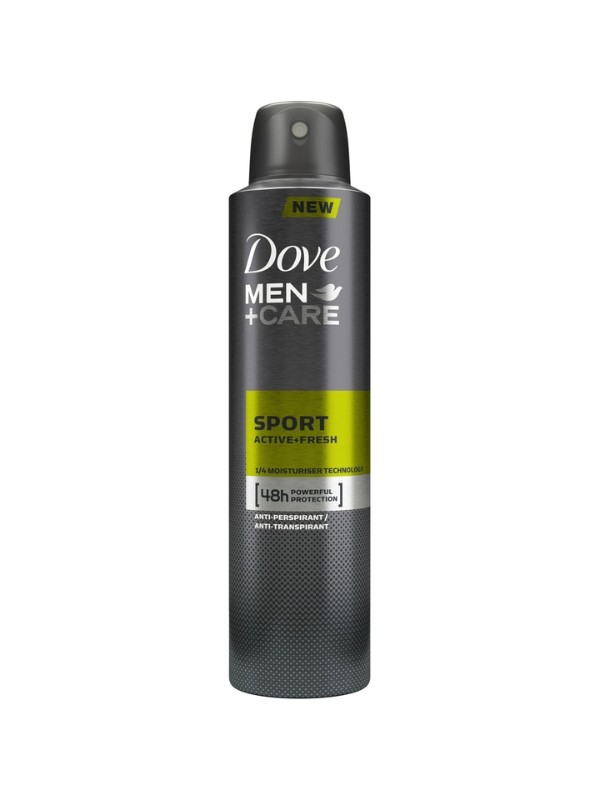 Dove Men +Care Spray Deodorant Sport Active+ Fresh 250 ml