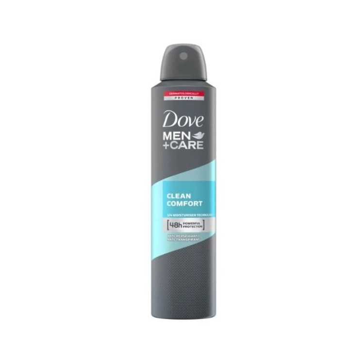 Dove Men +Care Clean Comfort Spraydeodorant 250 ml