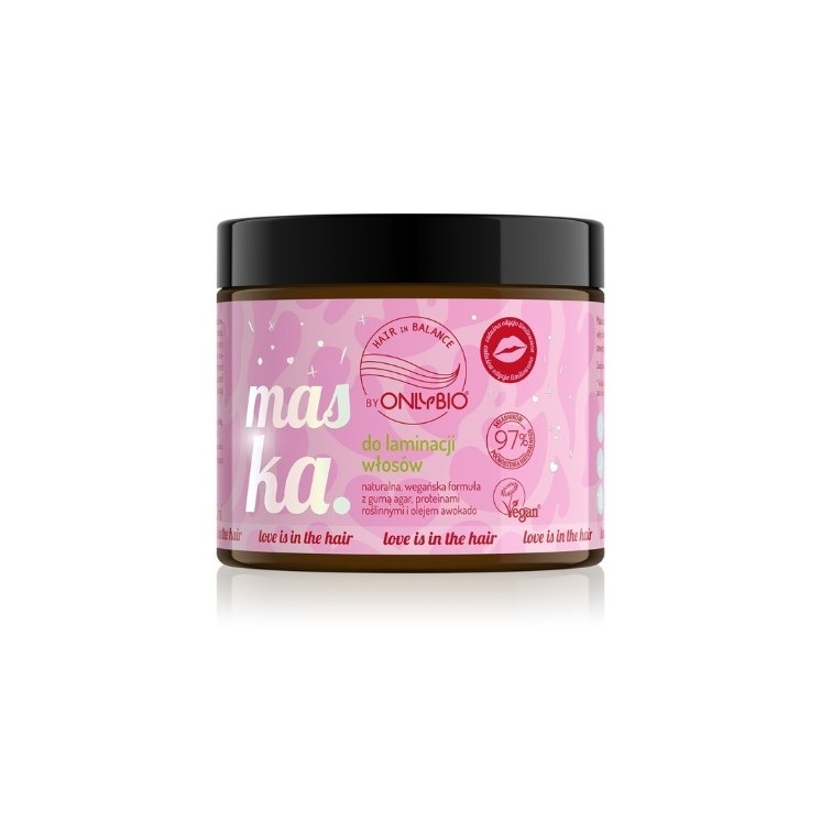 ONLYBIO Hair in Balance Love is in the Hair Haarlamineermasker 200 ml