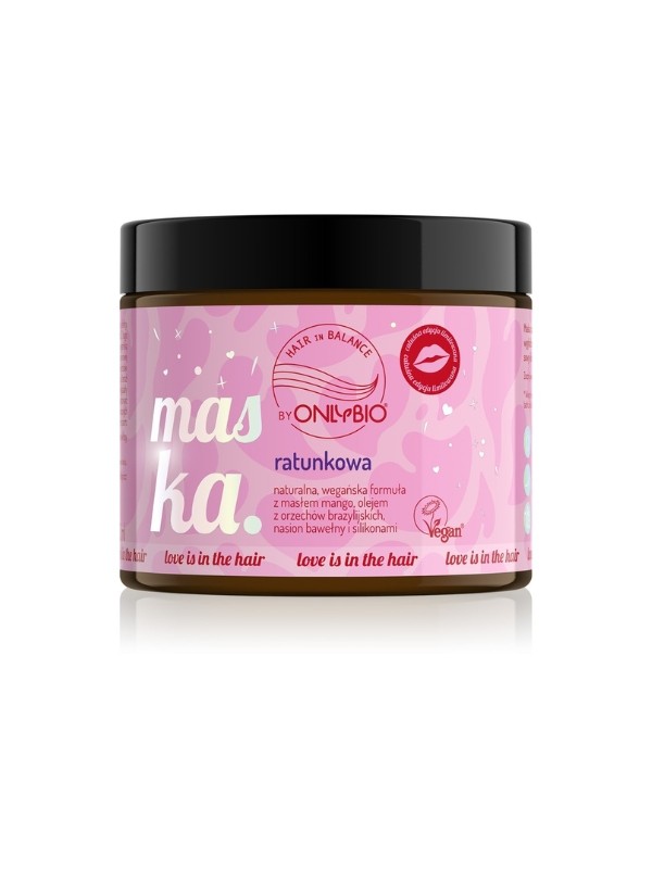 ONLYBIO Hair in Balance Love is in the Hair Hair rescue mask 200 ml