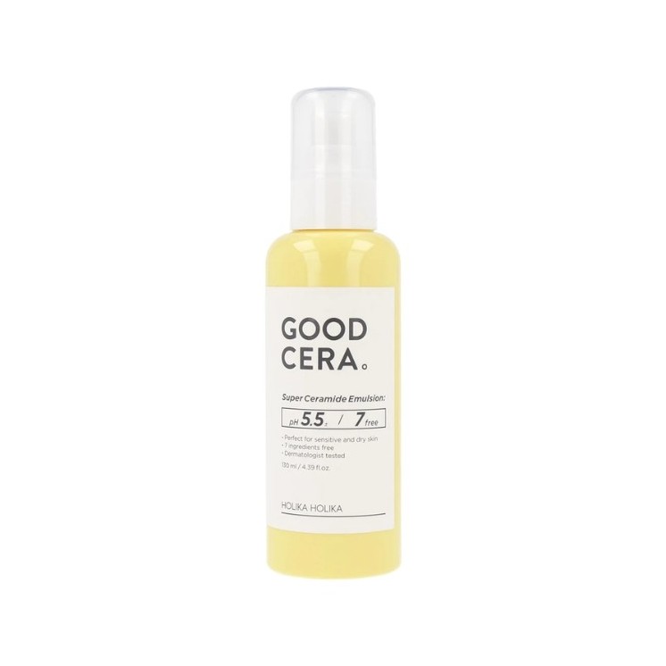 Holika Holika Good Cera Super Ceramide Emulsion hydraterende emulsie voor de droge en gevoelige huid 130 ml