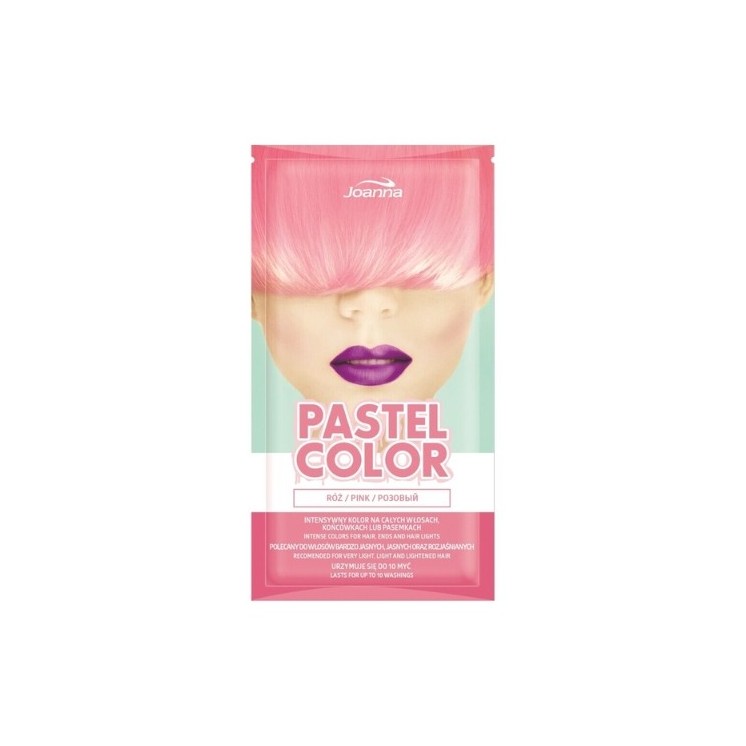 Joanna Pastel Color Hair coloring shampoo Pink 35 g