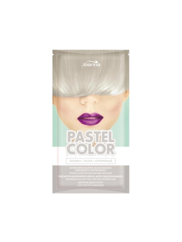 Joanna Pastel Color Haarkleuringsshampoo Zilver 35 gr