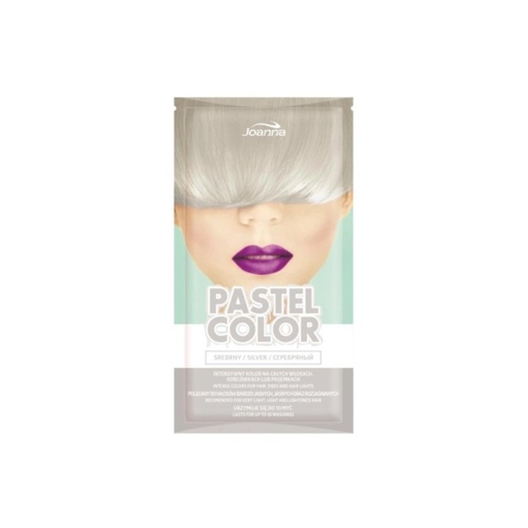 Joanna Pastel Color Hair coloring shampoo Silver 35 g