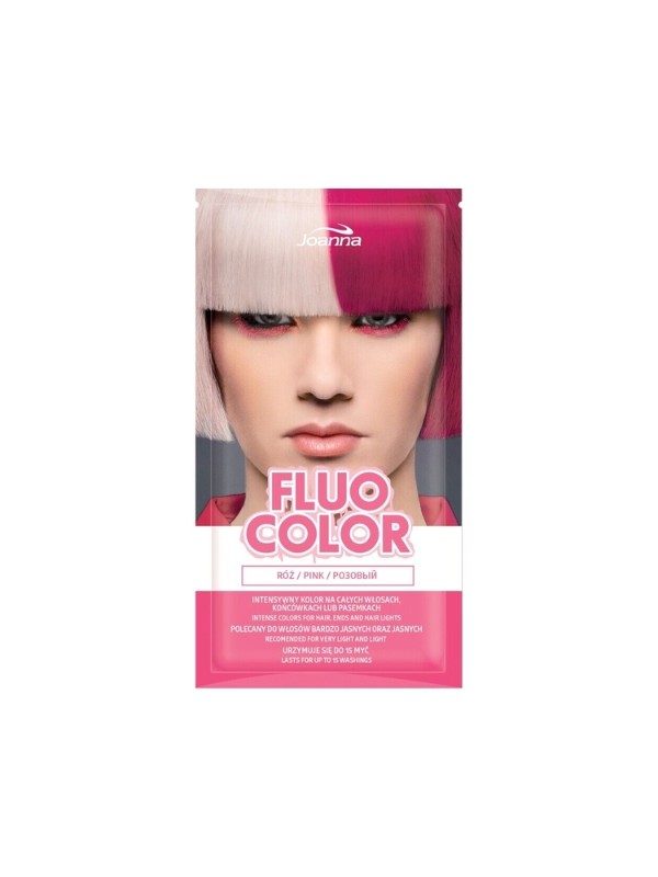 Joanna Fluo Color Haarfärbeshampoo Pink 35 g