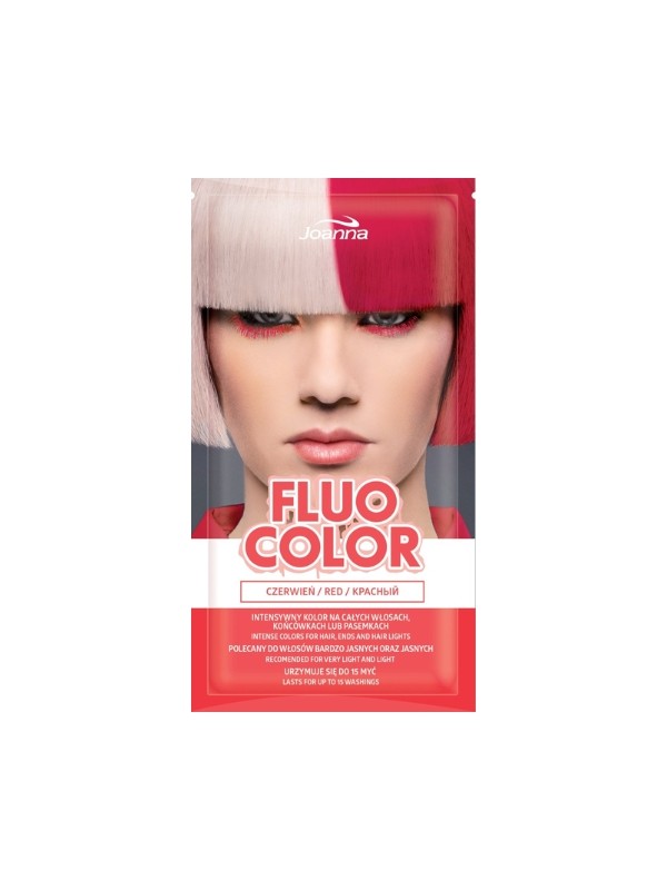 Joanna Fluo Color Haarfärbeshampoo Rot 35 g