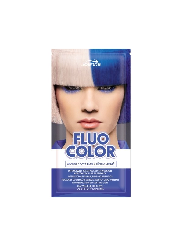 Joanna Fluo Color Hair coloring shampoo Pomegranate 35 g